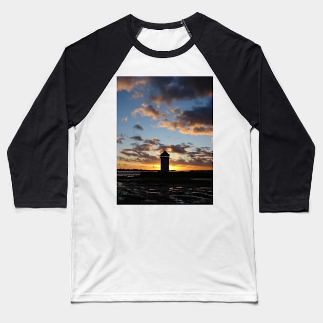 Brightlingsea, Essex Baseball T-Shirt by Chris Petty